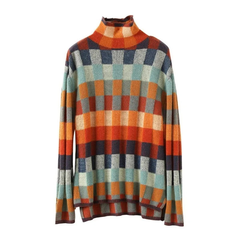 Luxueuze Kasjmier Rollkragen Trui voor Koude Dagen