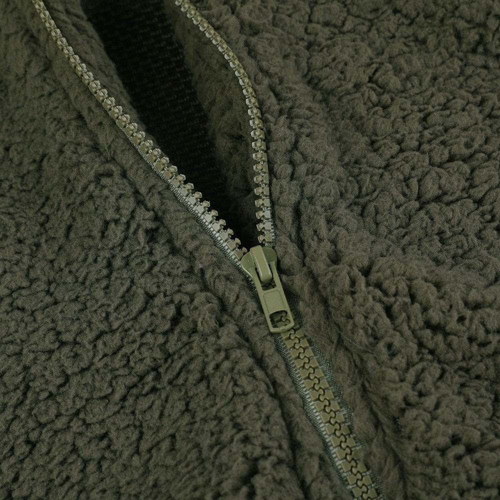 Teddy vest met capuchon – super zacht voor de winter