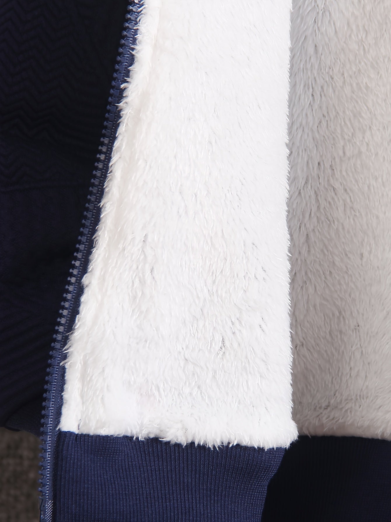 Fleece-Hoodie-Set für Jungen – 2-teiliger Anzug in Marineblau mit Kapuze und Hose 