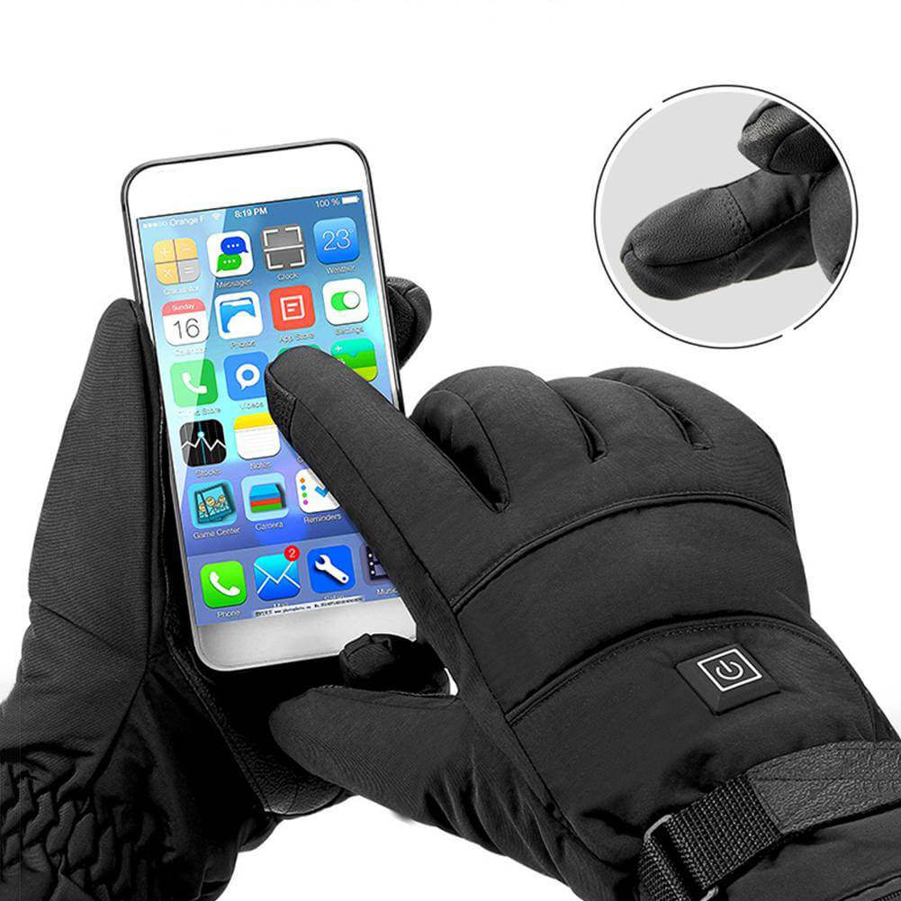 Verwarmde Winterhandschoenen – Oplaadbaar & Touchscreen Compatibel
