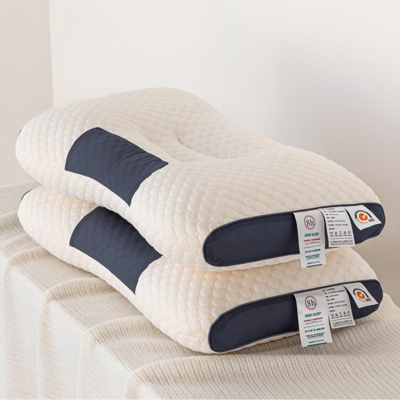 Luxuriöses orthopädisches Kissen | Lindert Nacken- und Rückenschmerzen | Komfortabler Memory-Schaum
