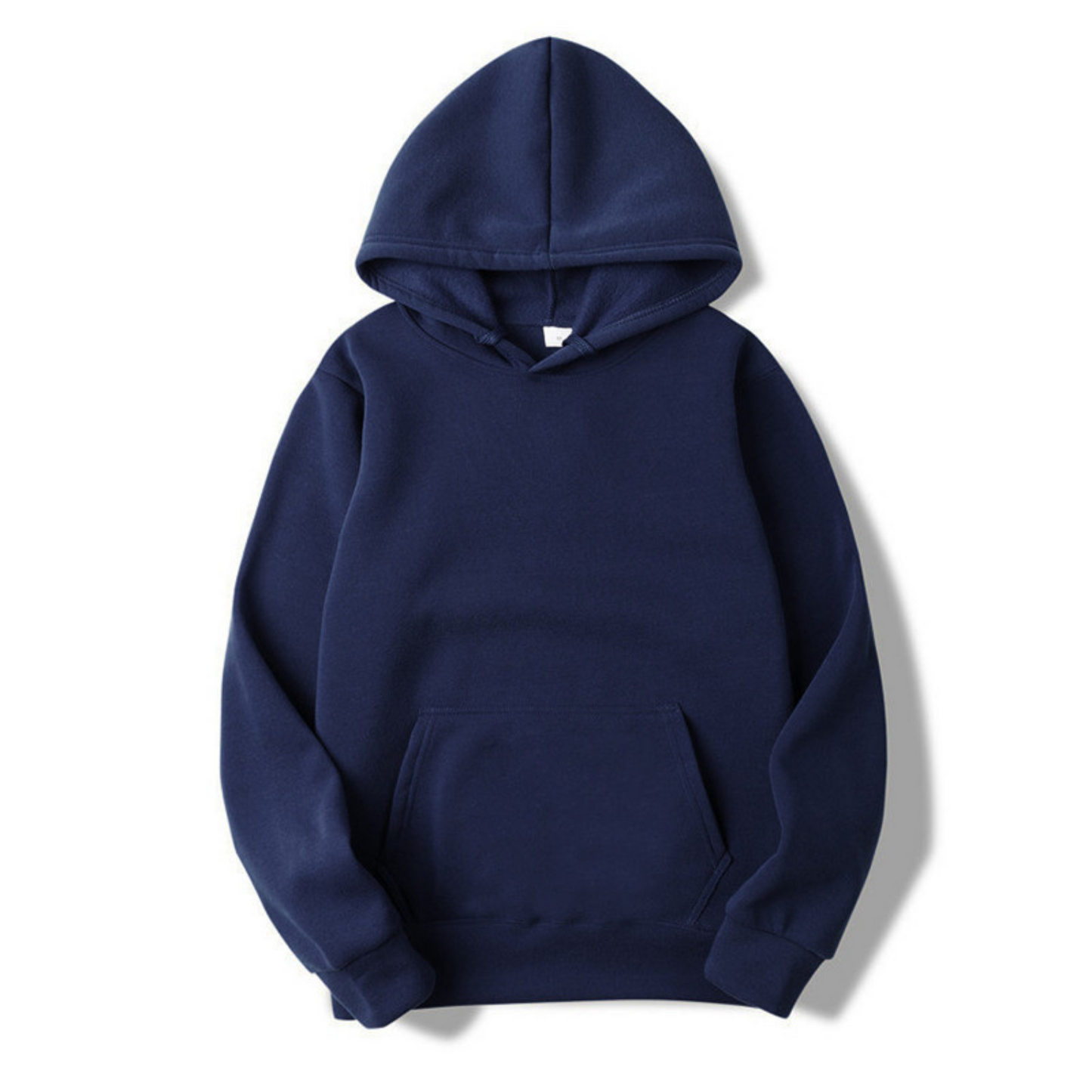 Basic-Hoodie für Herren mit Fleecefutter, Kapuze und Kängurutasche – 11 Farben