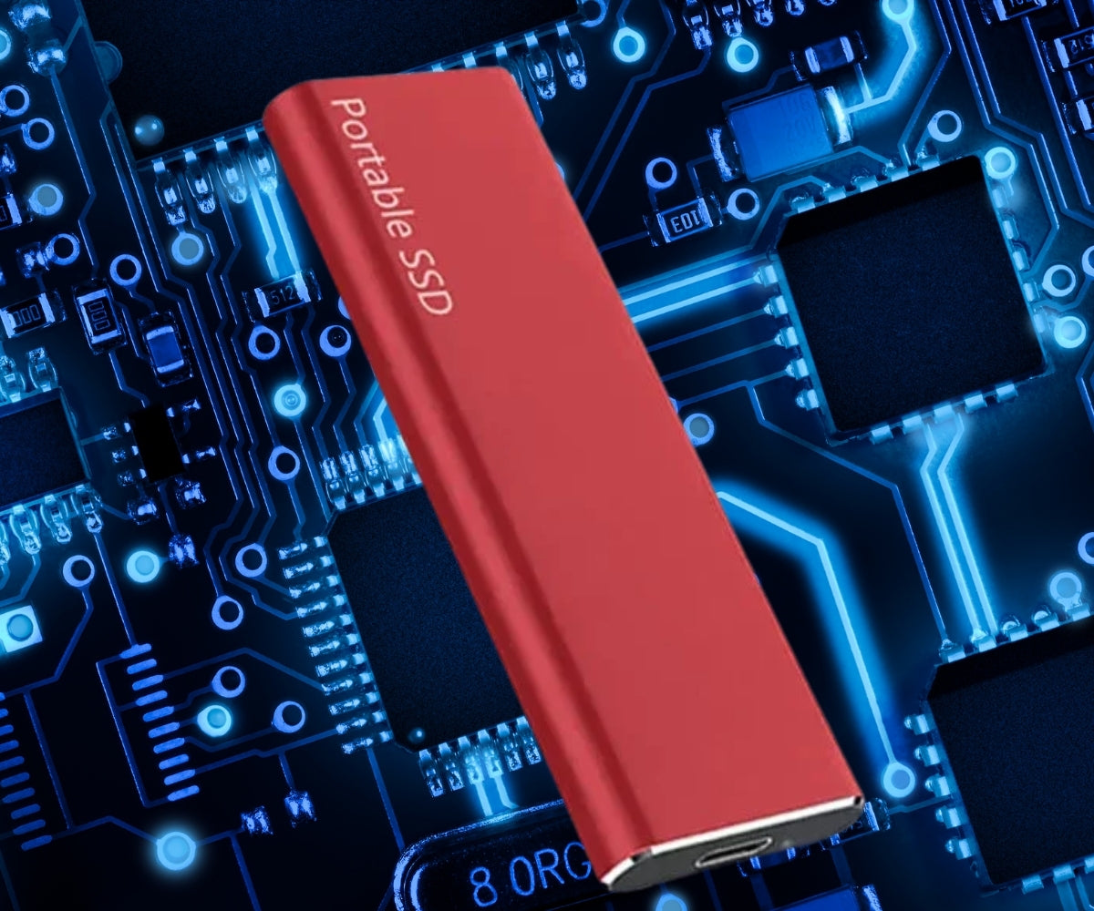 Externe Harde Schijf 4TB USB-C – Draagbare Ultradunne Dataopslag