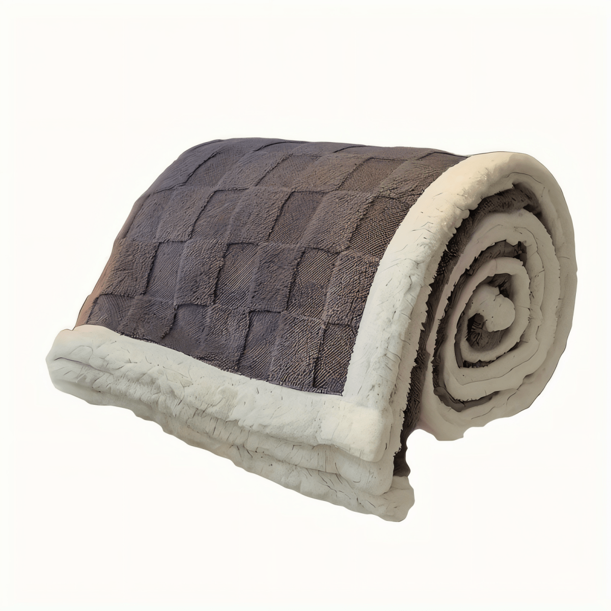 Doppelseitige Plüschdecke – Weiche und warme Decke für Bett und Sofa