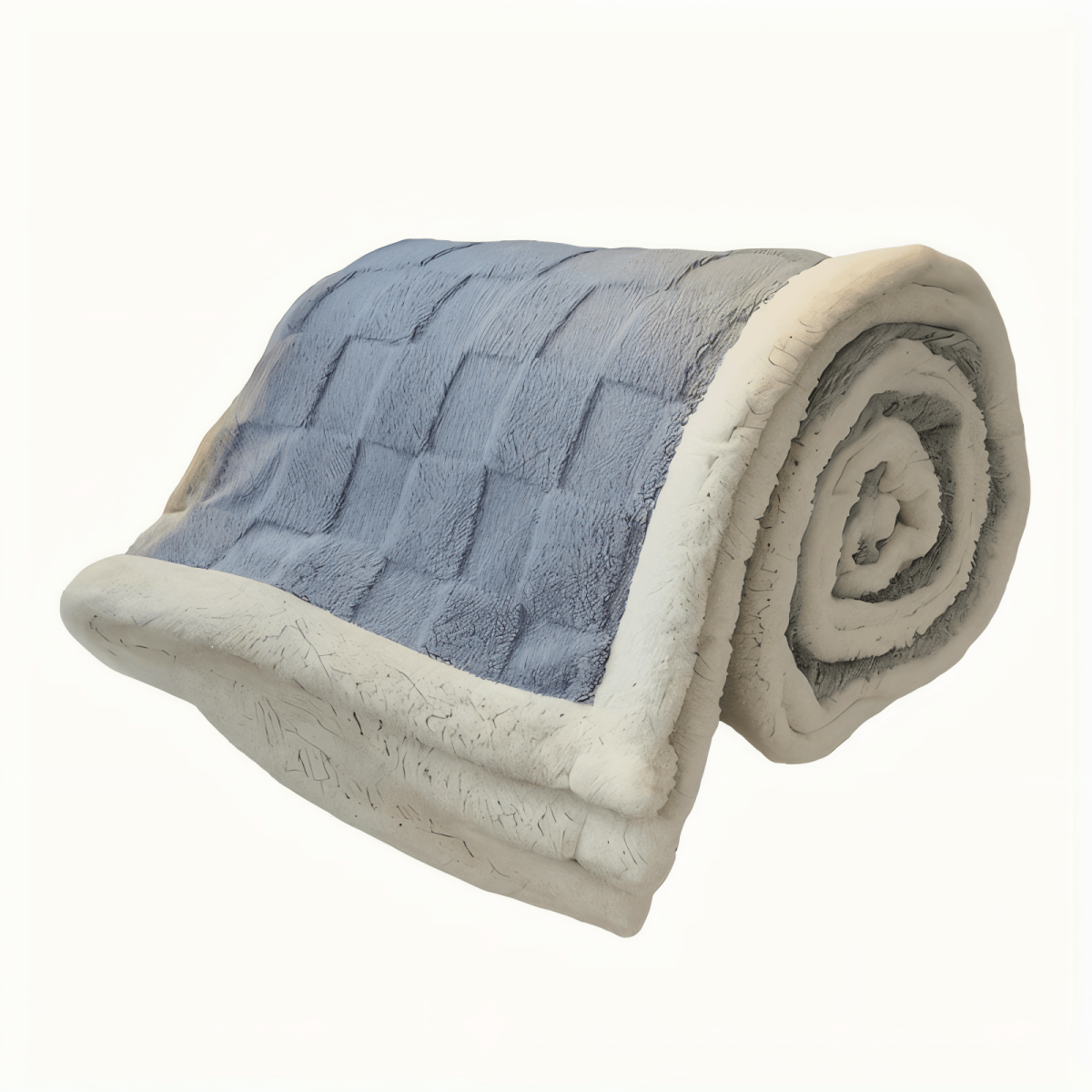 Doppelseitige Plüschdecke – Weiche und warme Decke für Bett und Sofa