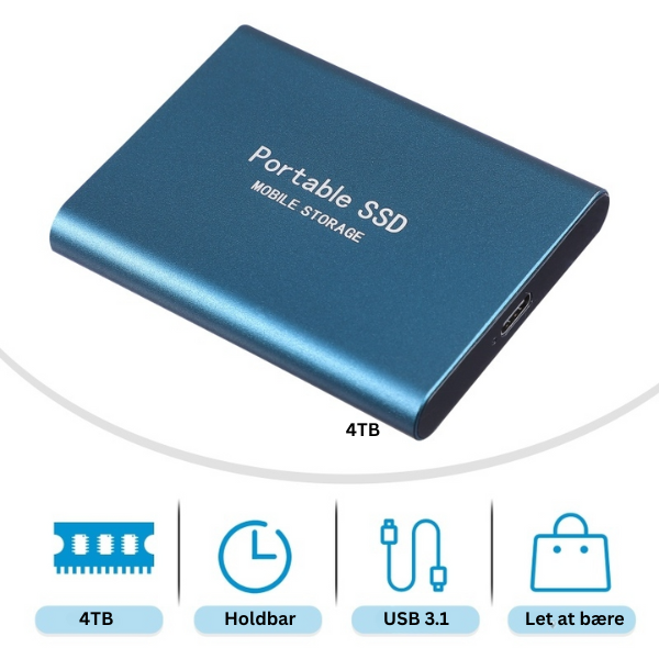 Portable SSD – Externe Draagbare Opslag voor Laptop & Computer