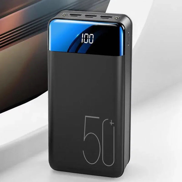 Powerbank 50000mAh – Tragbares Schnellladegerät mit LED-Anzeige