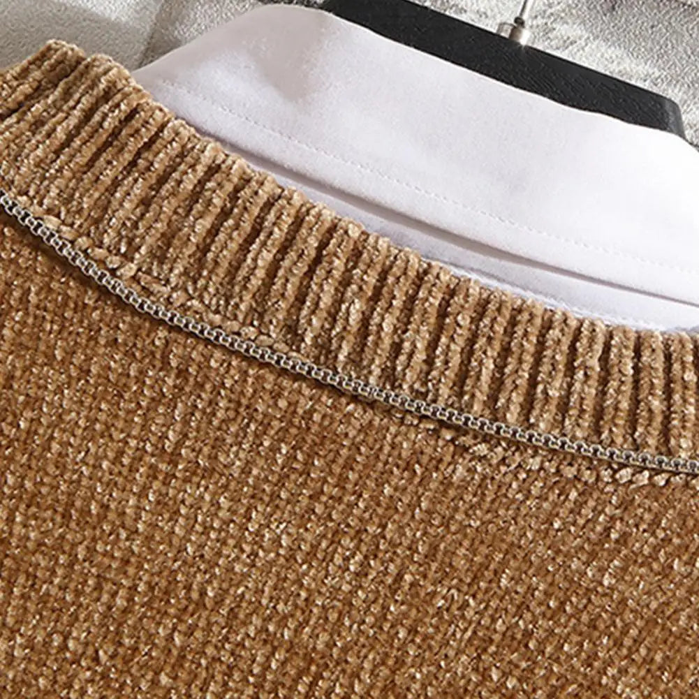 Gestreepte Slim Fit Pullover voor Mannen