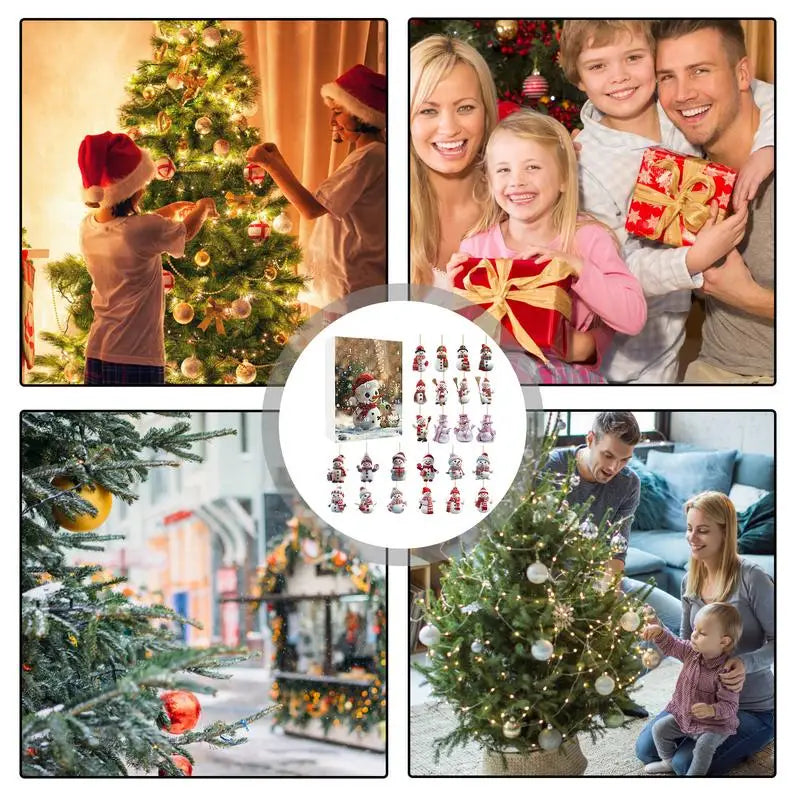 Sneeuwpop Adventskalender – 24 Kerstfiguurtjes & Verrassingen