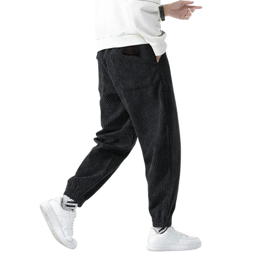 Casual Heren Joggingbroek – Comfortabele Losse Broek met Moderne Pasvorm