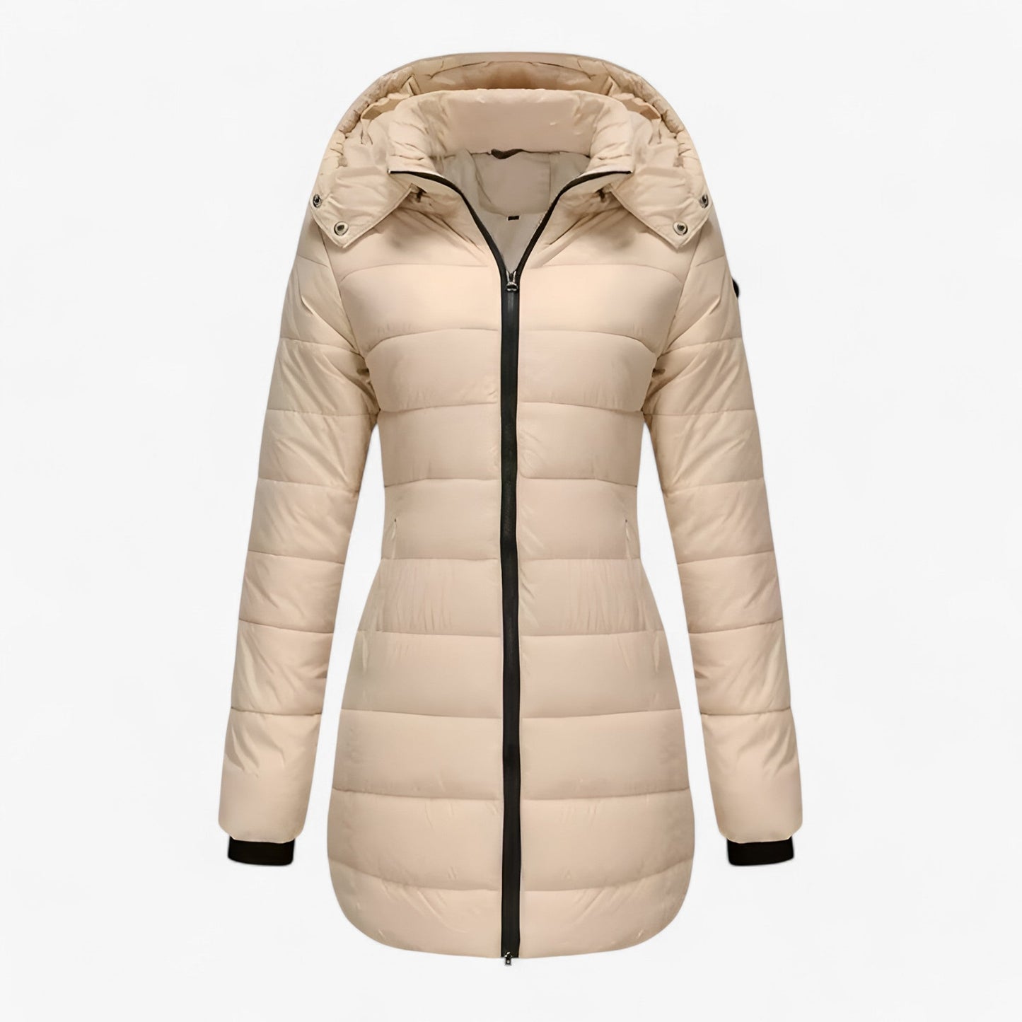 Dames Pufferjas – Lichtgewicht Gewatteerde Winterjas met Capuchon