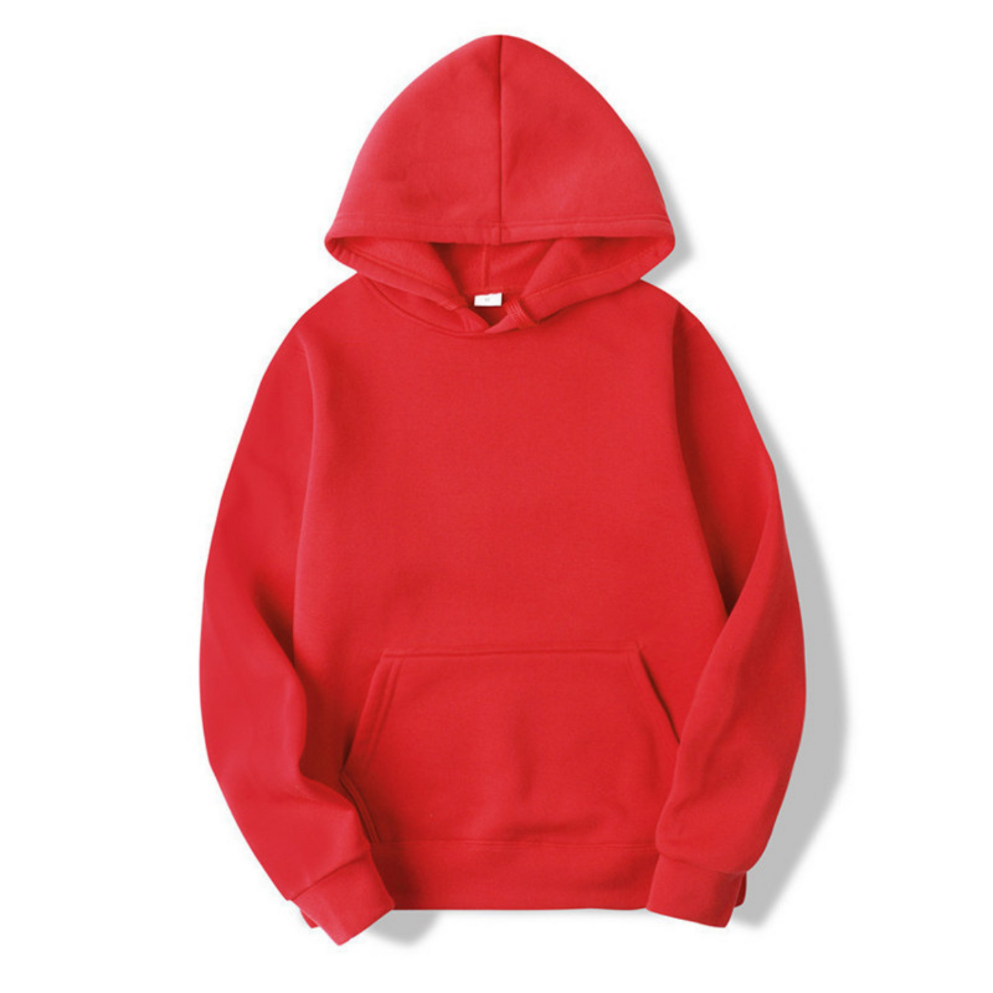 Basic-Hoodie für Herren mit Fleecefutter, Kapuze und Kängurutasche – 11 Farben