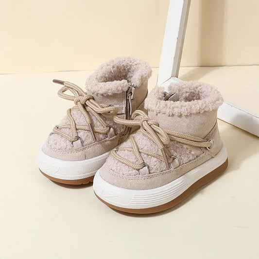 Baby Winter Schoenen – Warme Gevoerde Antislip Schoentjes