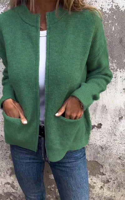 Oversized Gebreid Vest voor Dames – Zacht en Comfortabel Herfstvest