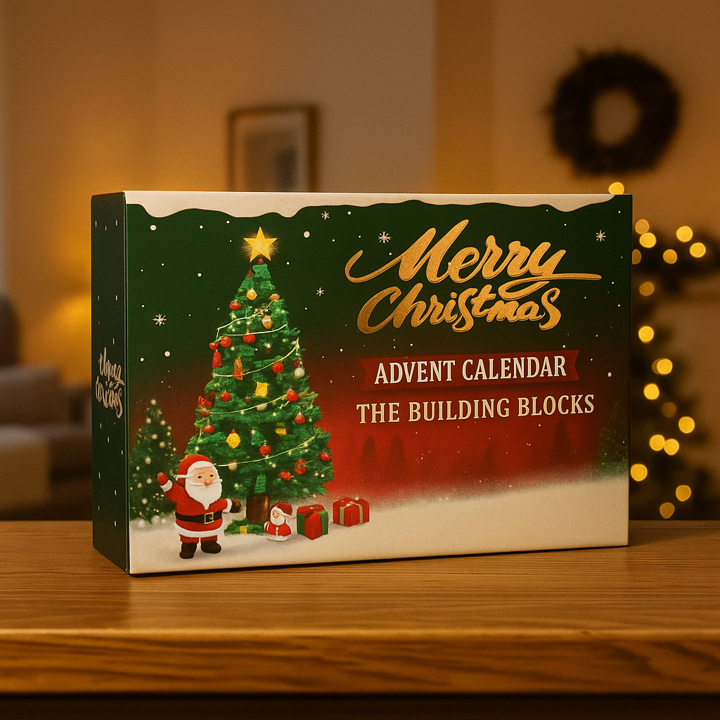 Kerst Adventskalender – Bouw je Eigen Kerstboom met Blokjes