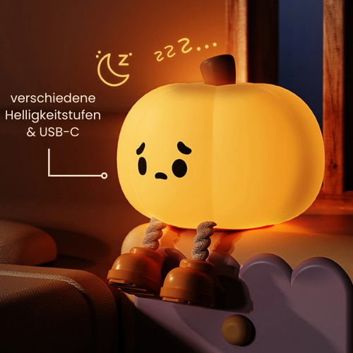 Lichtgevende Halloween Pompoen – Oplaadbaar met Timerfunctie