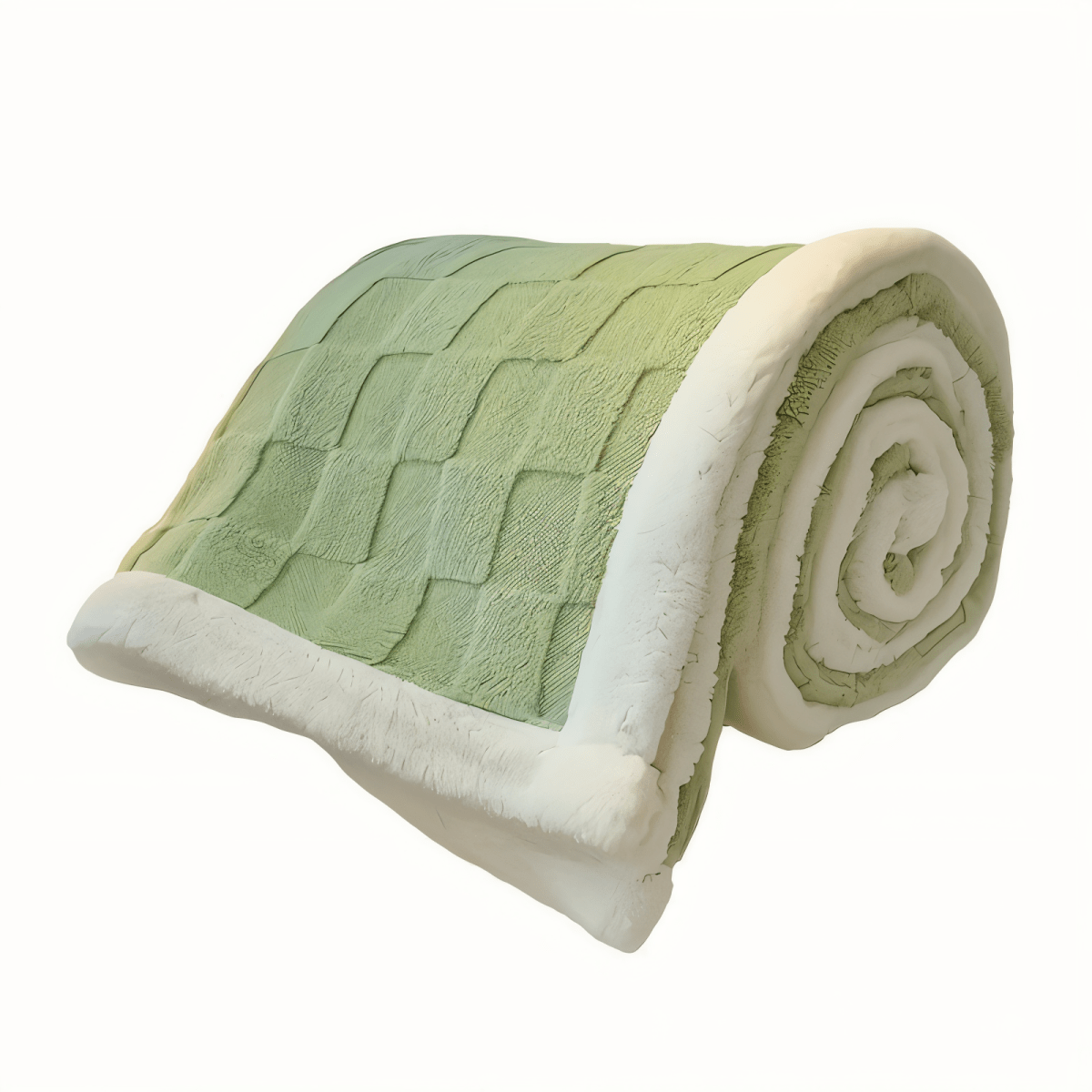 Doppelseitige Plüschdecke – Weiche und warme Decke für Bett und Sofa