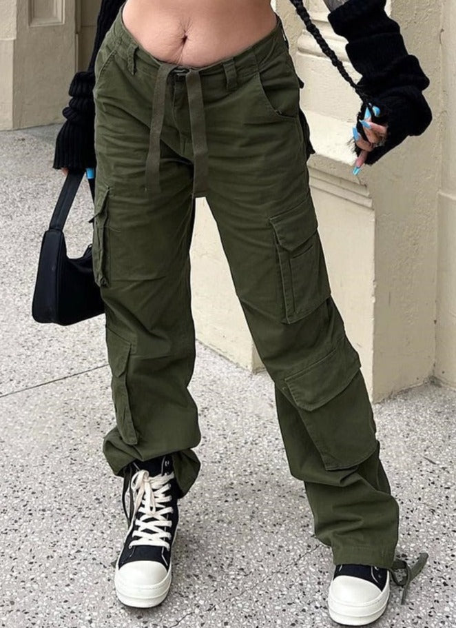 Dames Cargo Broek – Comfortabele Streetwear Broek met Zakdetails