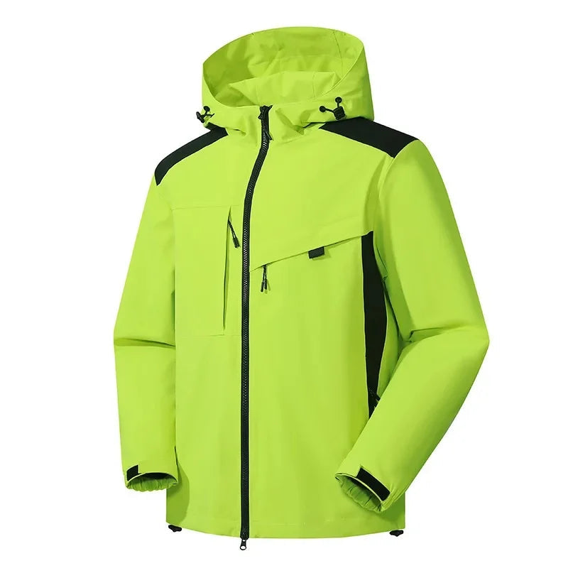 Herenjas met Capuchon – Moderne Outdoorjas voor Alle Weersomstandigheden