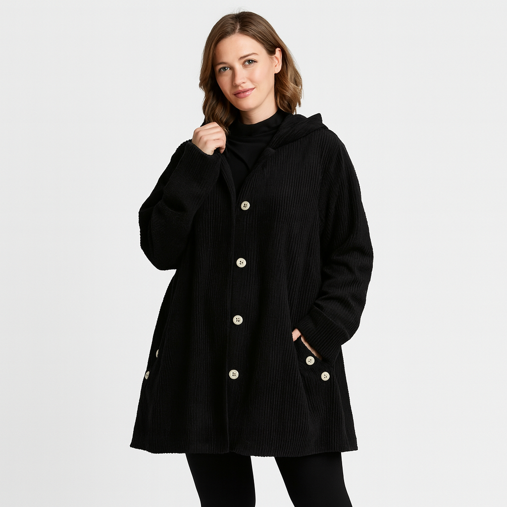 Damen-Kapuzenjacke – Eleganter und bequemer Herbststil