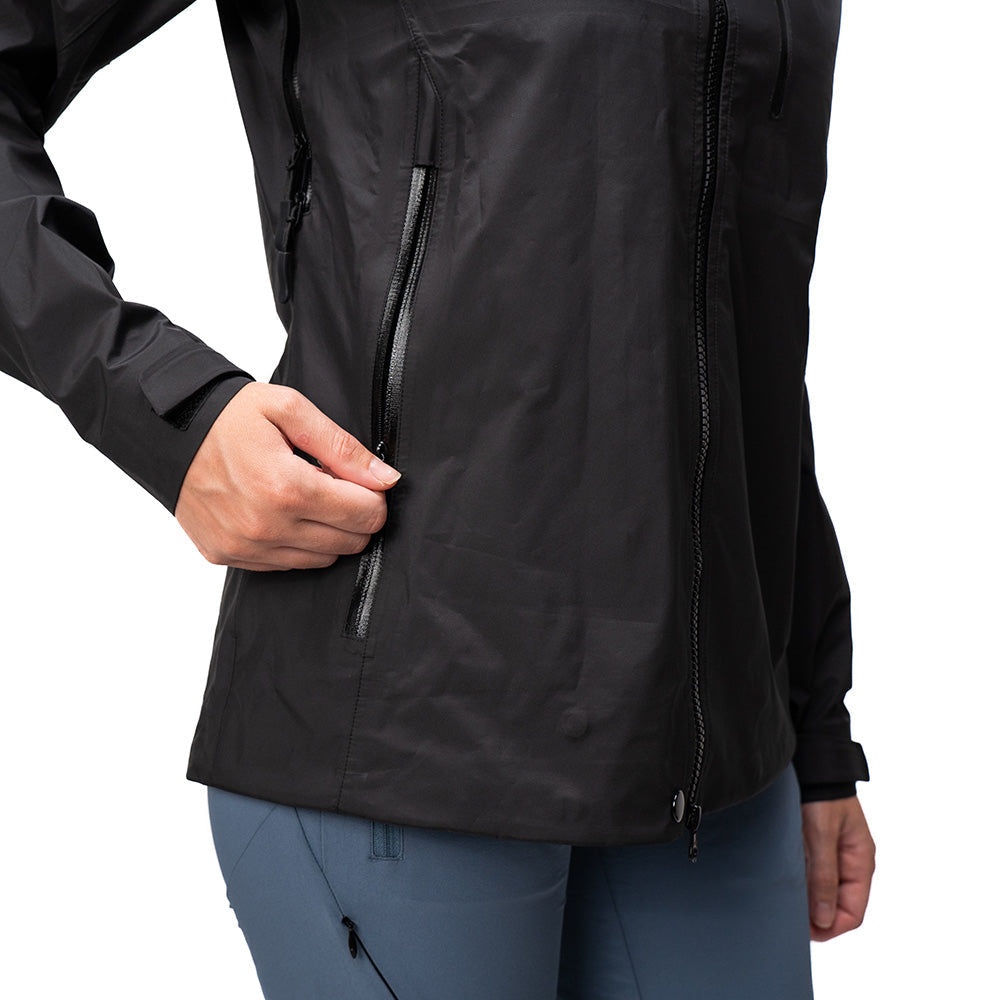 Ultralichte Dames Hardshell Jas – Waterdicht, Winddicht en Ademend