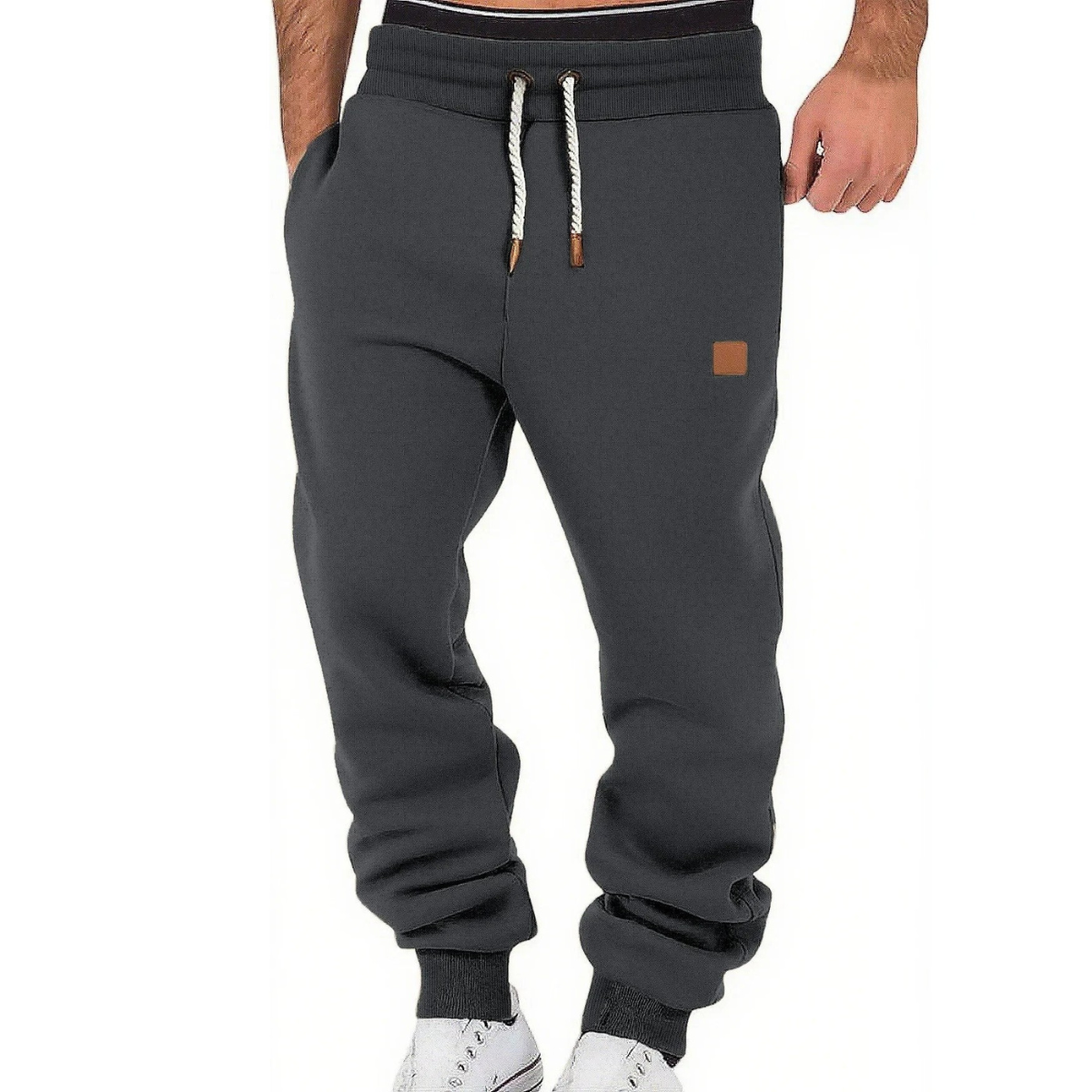 Herren-Jogginghose – Bequeme Hose mit Kordelzug und Taschen