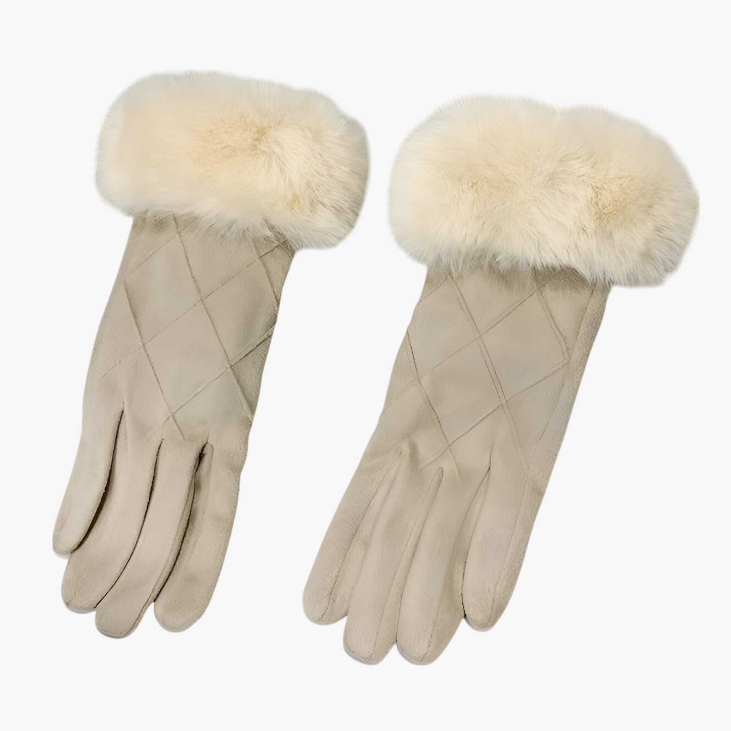 Elegante Damenhandschuhe – Winterdesign mit weichen Bündchen