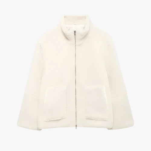 Zachte Fleece Jas voor Dames – Comfortabele en Stijlvolle Winterjas