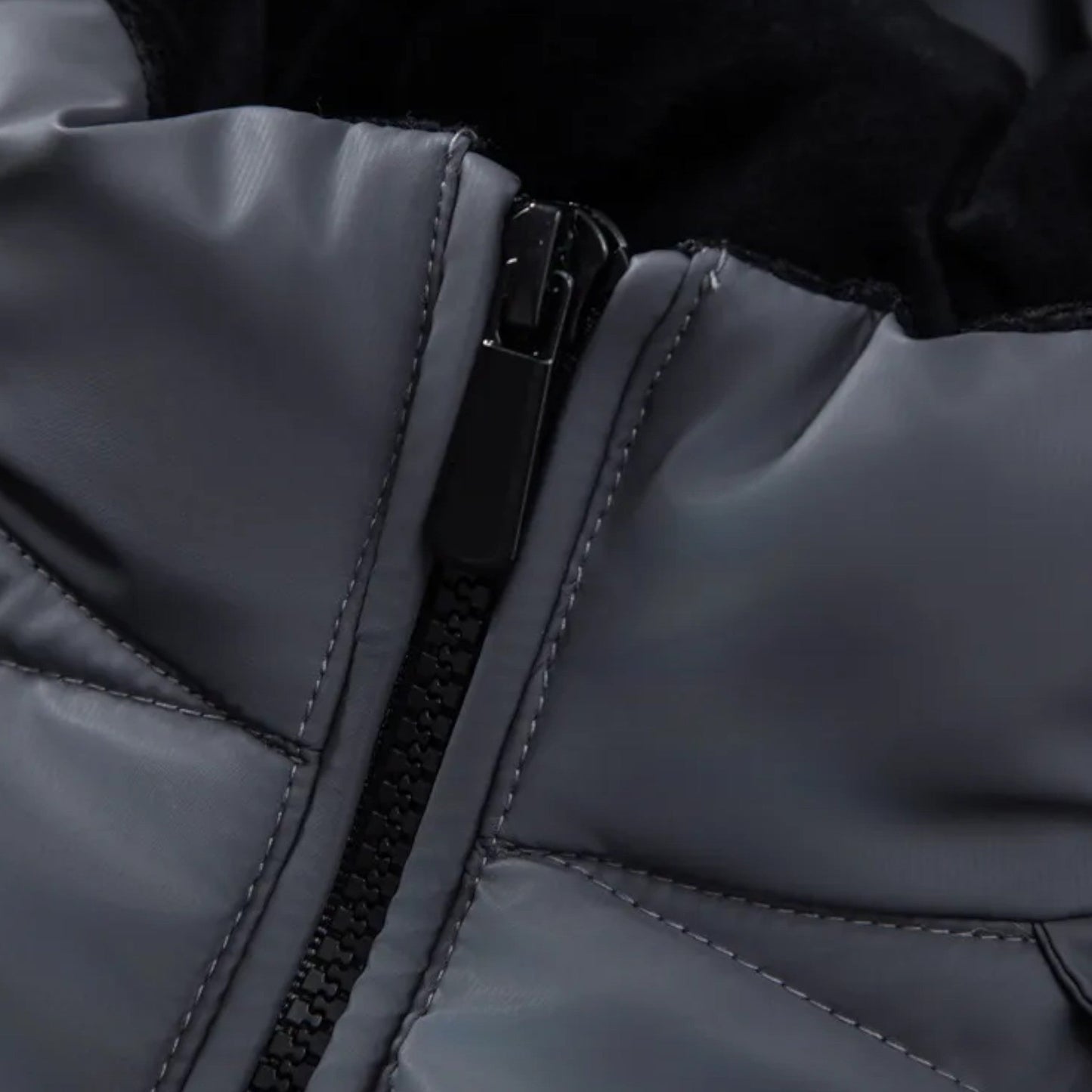 Heren Gewatteerde Winterjas – Warm, Stijlvol & Comfortabel