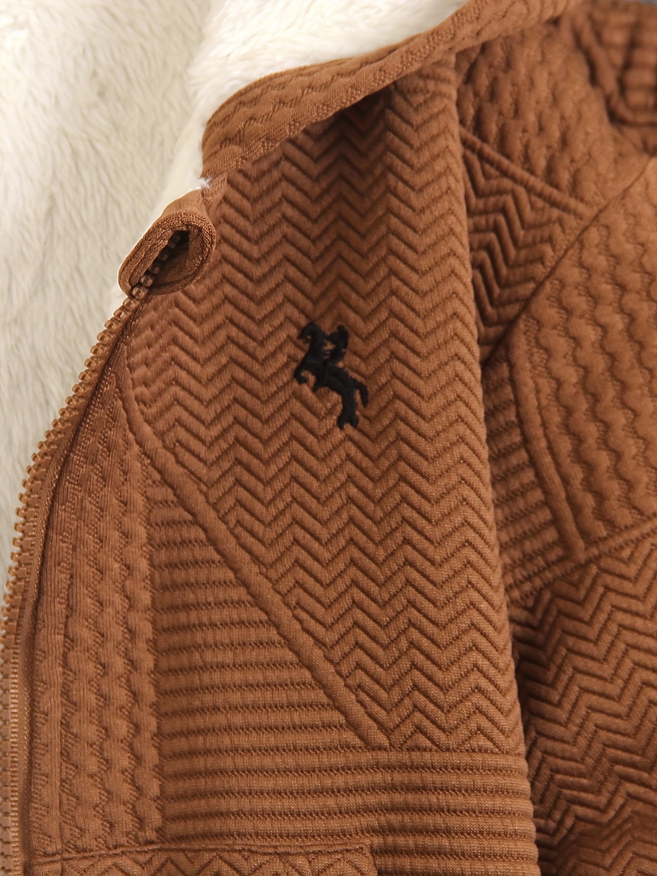 Fleece-Hoodie-Set für Jungen – 2-teiliger Anzug in Marineblau mit Kapuze und Hose 