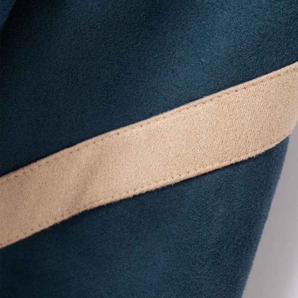 Herren-Pullover mit halbem Reißverschluss – Sportlicher Pullover mit Streifenmuster