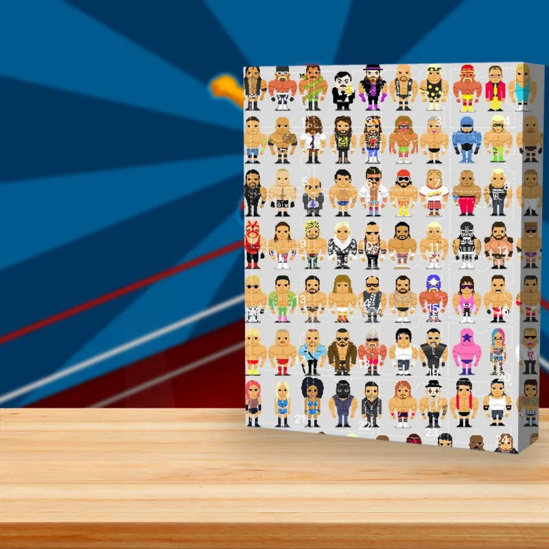 Worstel Adventskalender – 24 Mini Figuren & Speelaccessoires