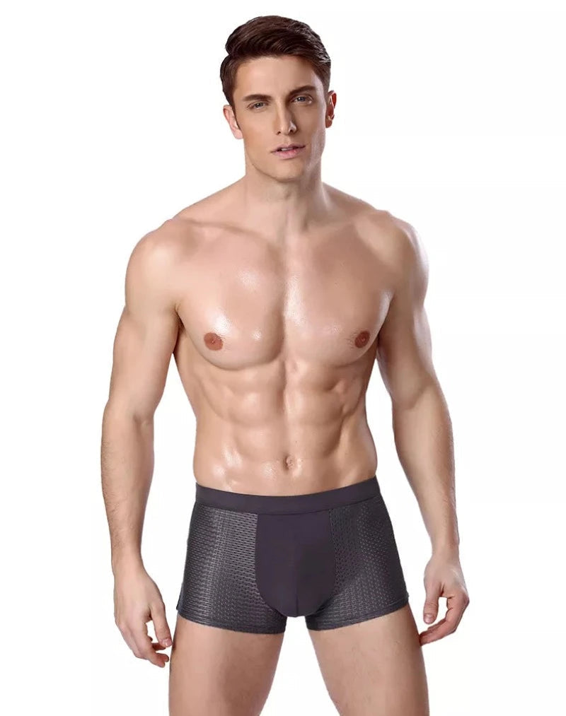 Heren Boxershorts – Naadloze Ademende Onderbroeken in Set