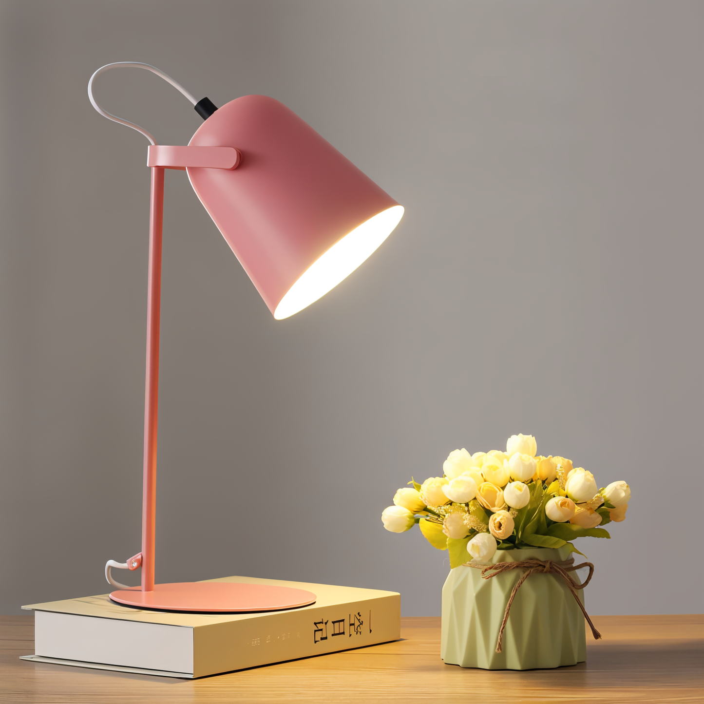 Minimalistische LED Tafellamp – Moderne Bureaulamp voor Sfeer & Werk