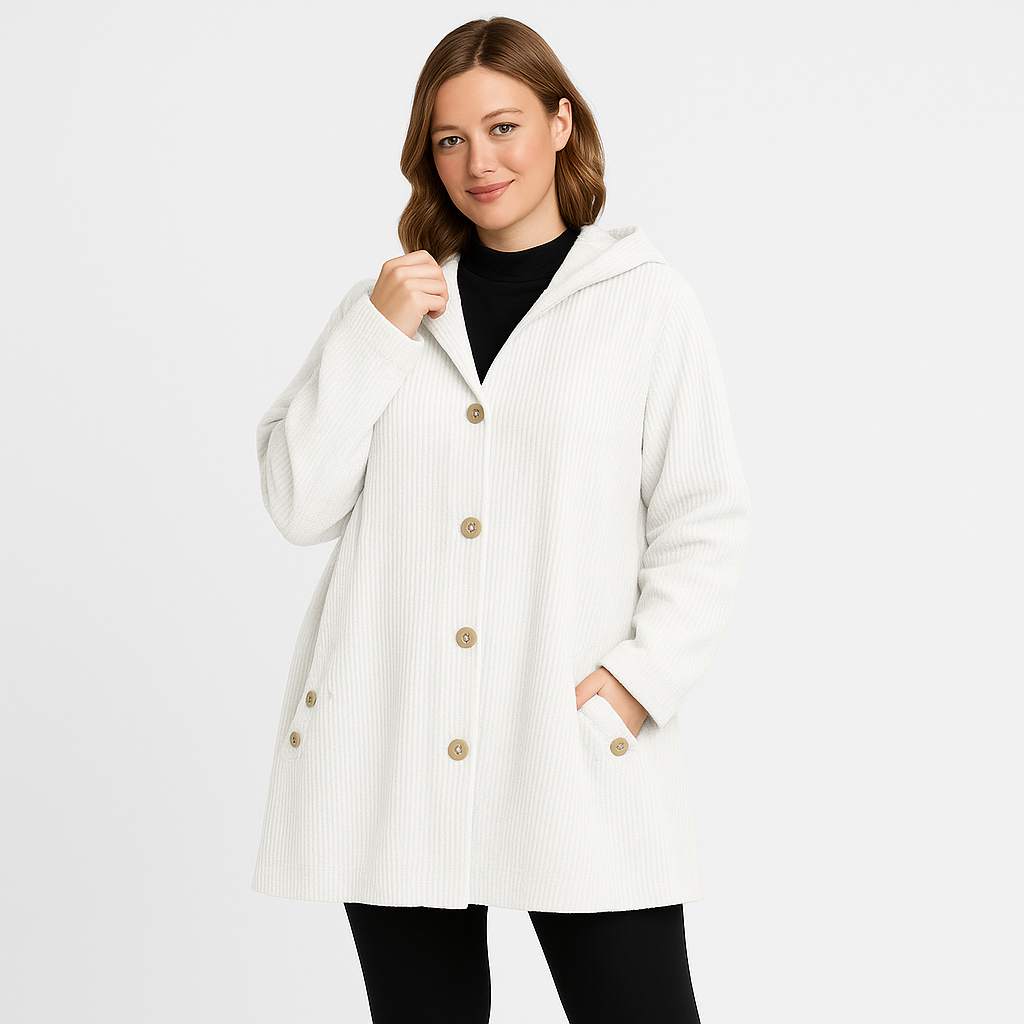 Damen-Kapuzenjacke – Eleganter und bequemer Herbststil