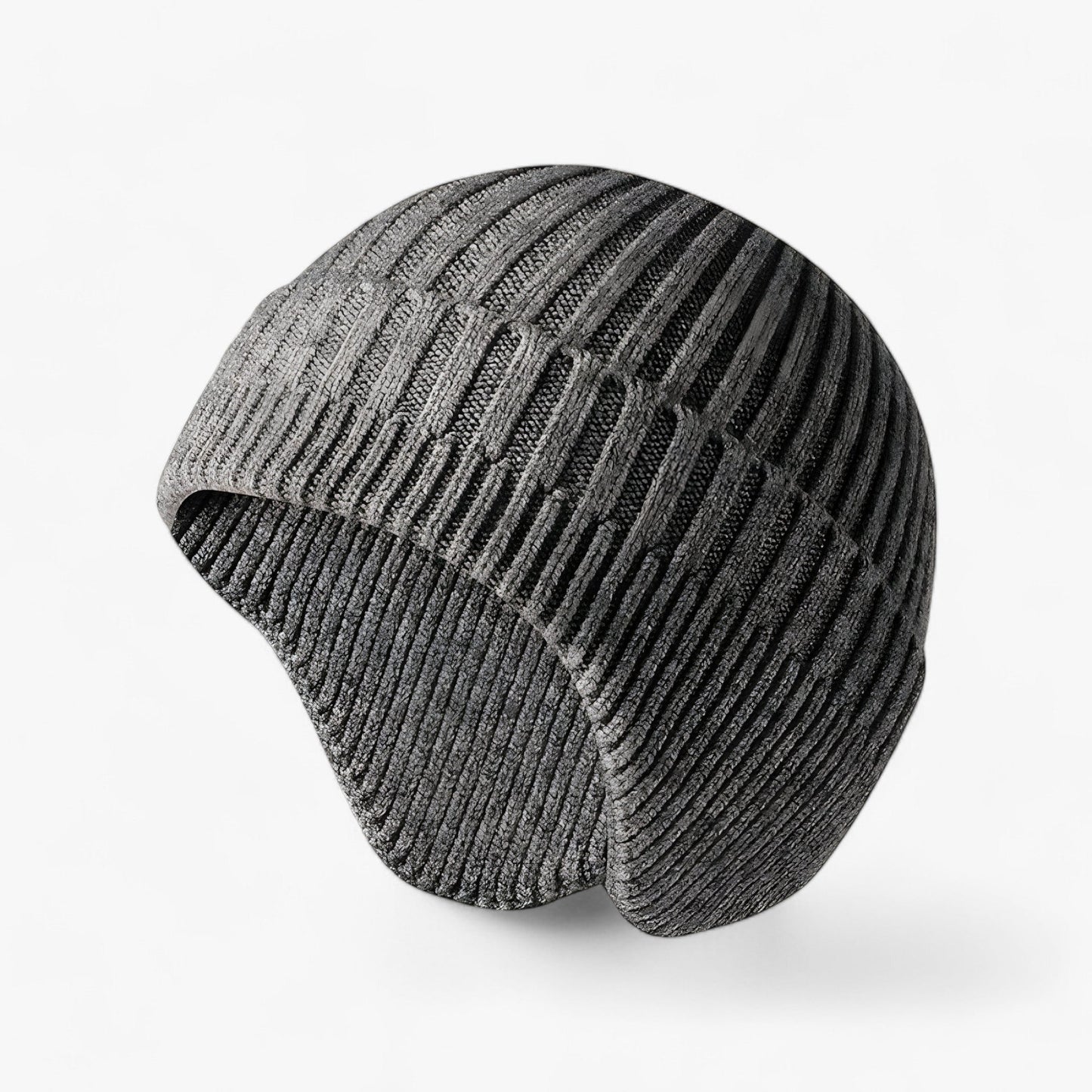 Gebreide Wintermuts met Klep – Warm & Stijlvol voor Koude Dagen