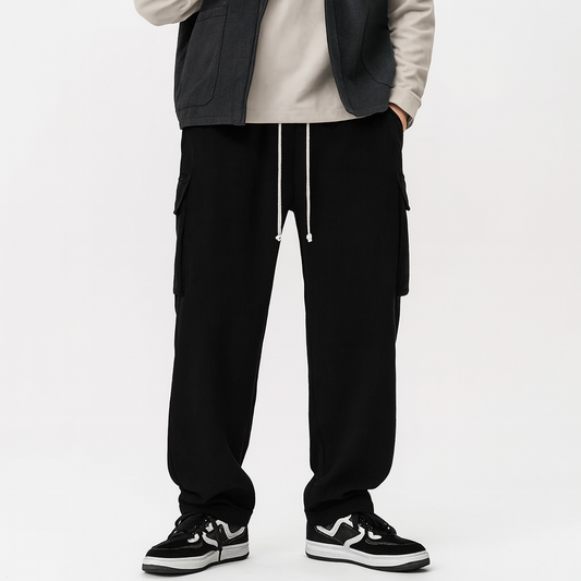 Heren Cargo Joggingbroek – Comfortabele Casual Broek met Zakken