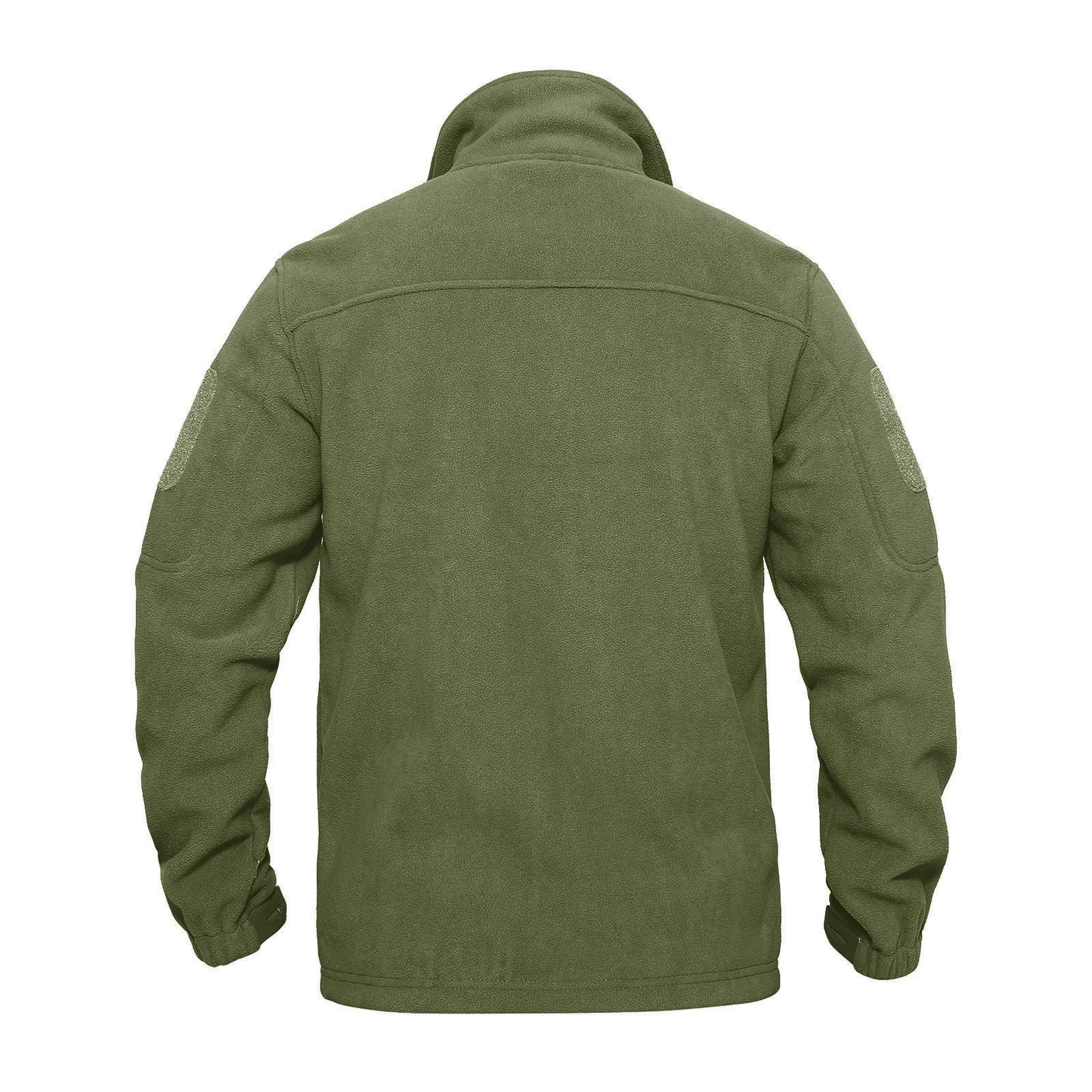 Heren Fleece Jas – Warme Softshell Outdoorjas met Rits