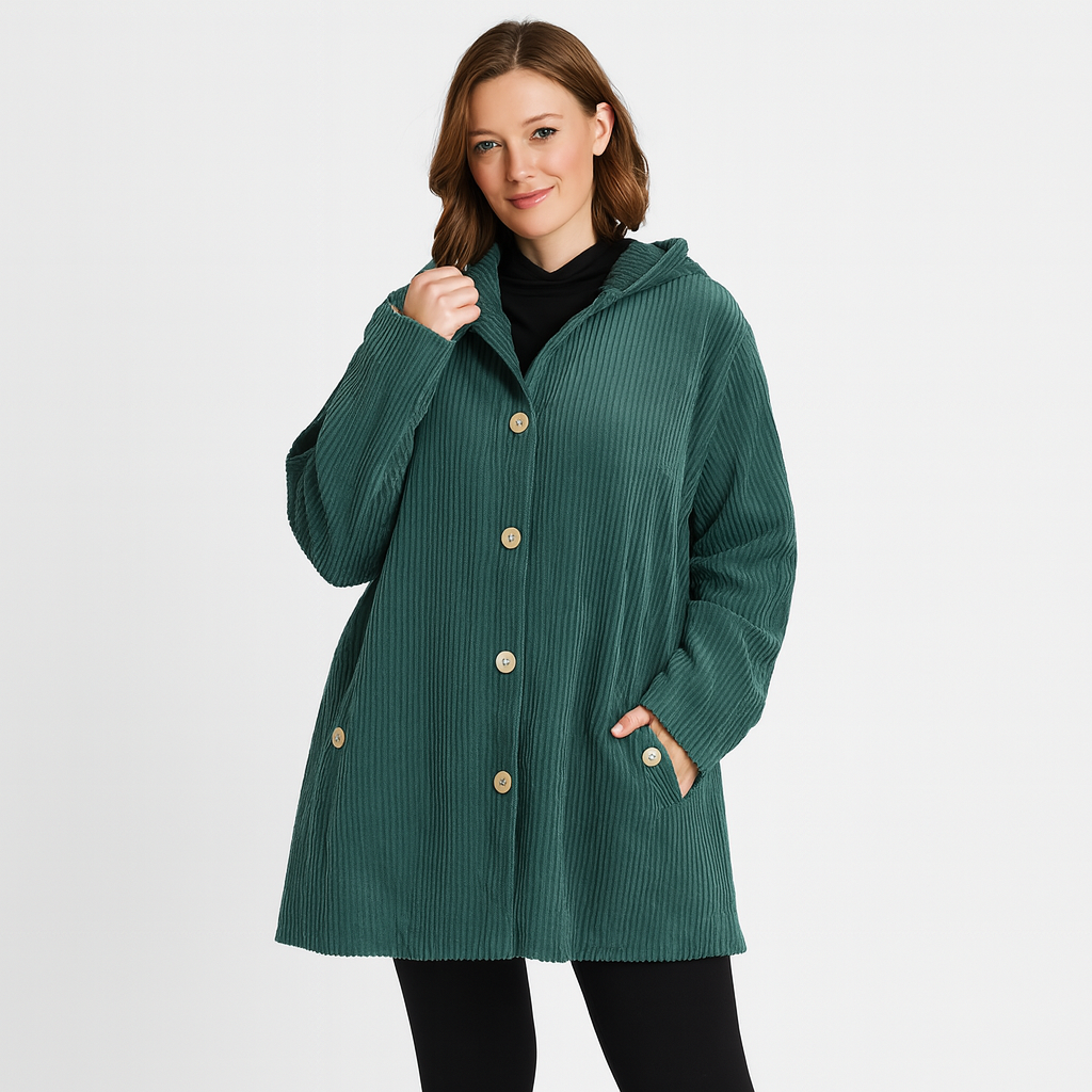 Damen-Kapuzenjacke – Eleganter und bequemer Herbststil