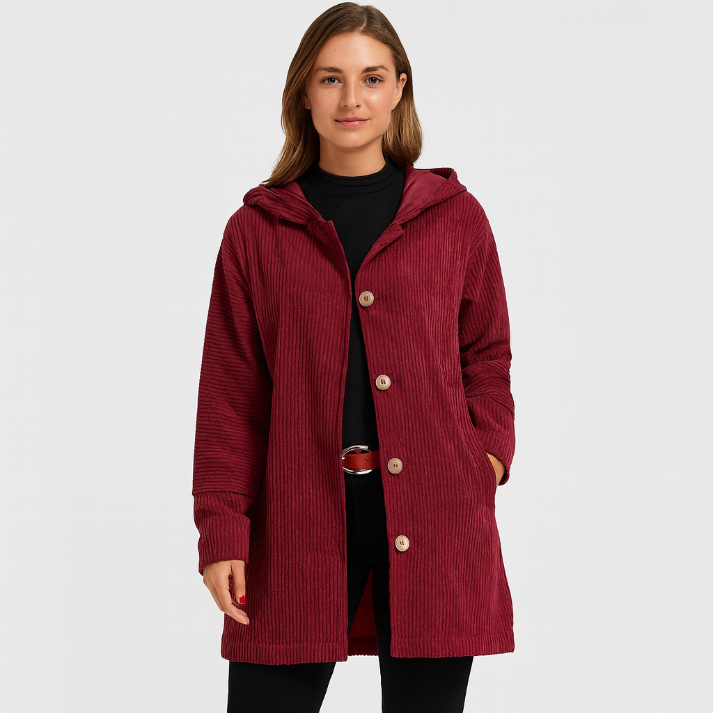 Damen-Kapuzenjacke – Eleganter und bequemer Herbststil