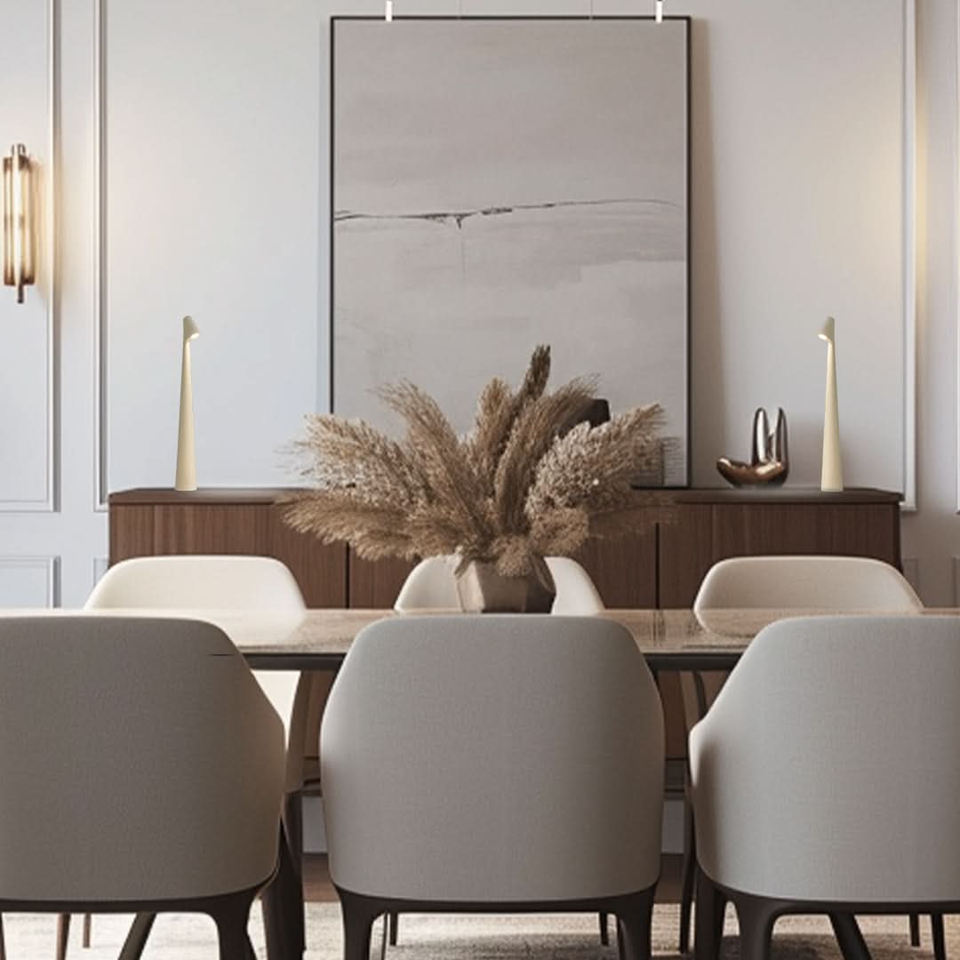 Minimalistische LED Tafellamp – Moderne Draadloze Designlamp