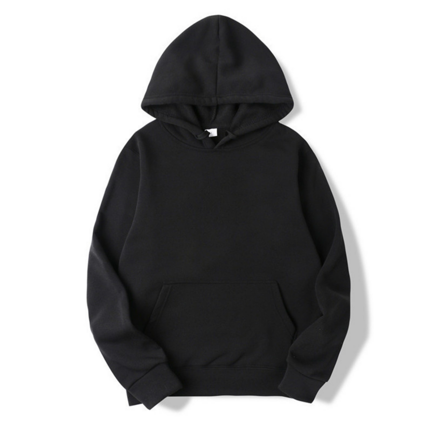 Basic-Hoodie für Herren mit Fleecefutter, Kapuze und Kängurutasche – 11 Farben