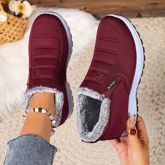 Warme Damen-Winterschuhe – Bequemes und gefüttertes Design