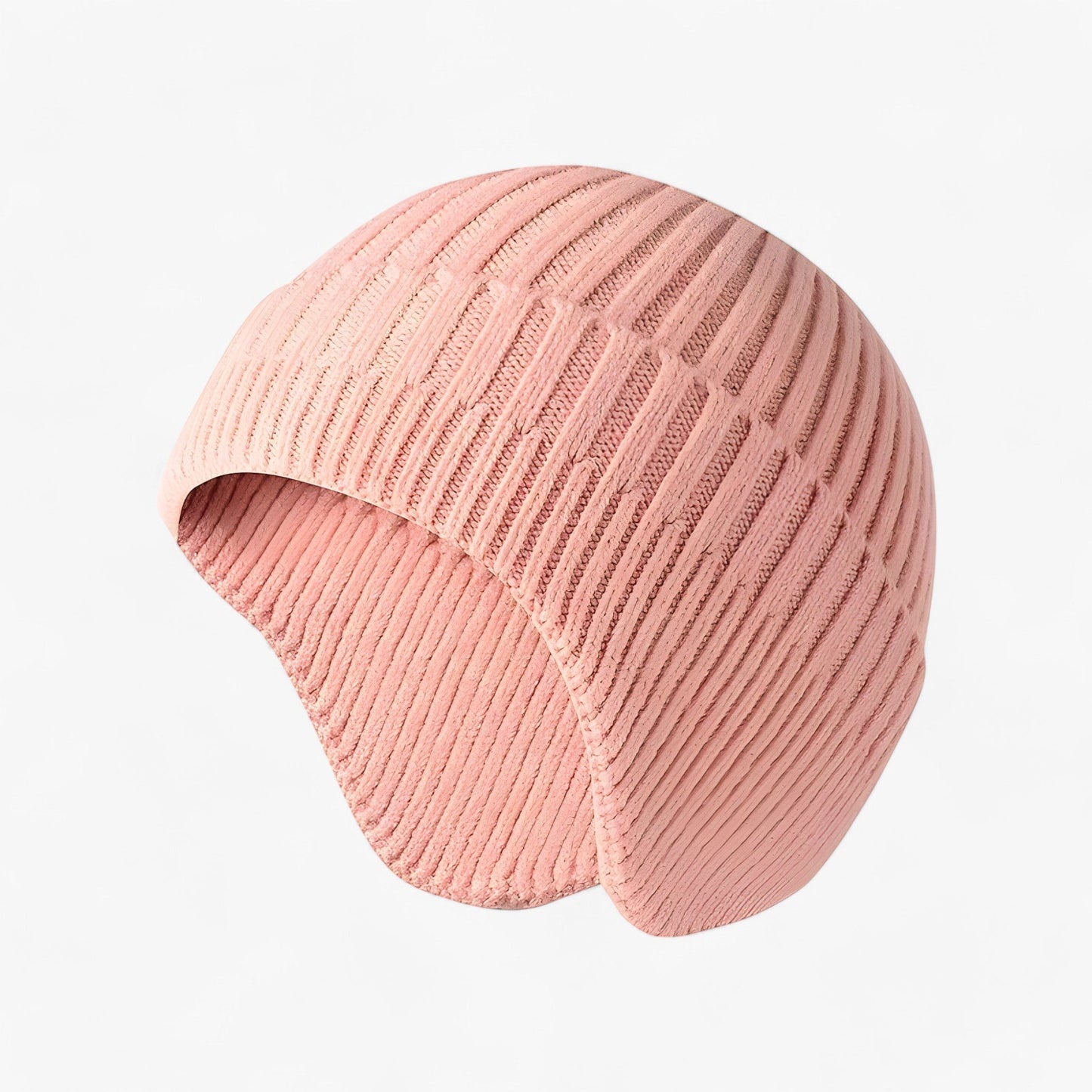 Gebreide Wintermuts met Klep – Warm & Stijlvol voor Koude Dagen