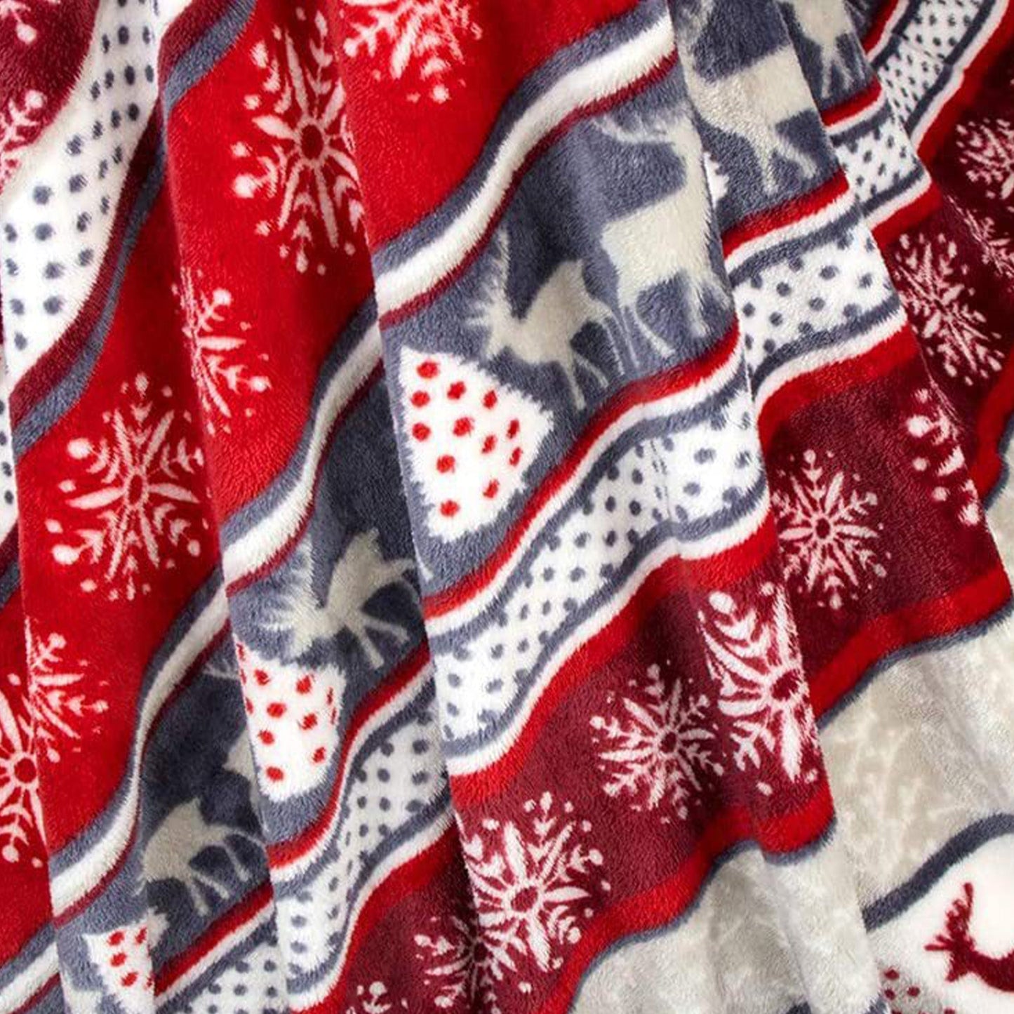 Kerst plaid met Scandinavisch patroon – Warme en sfeervolle deken