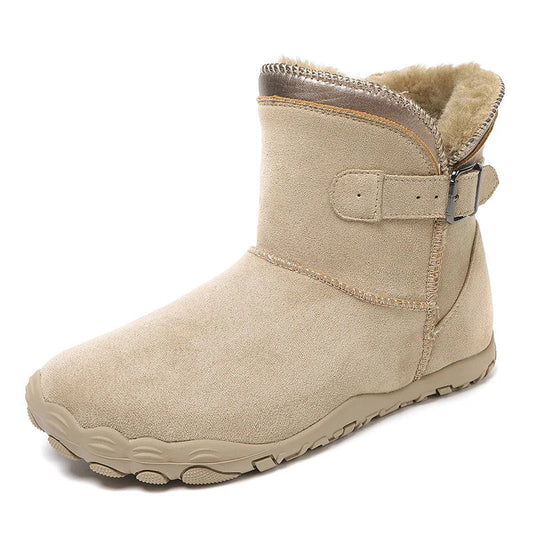 Damen-Winterstiefeletten – Warme Stiefel mit rutschfester Sohle