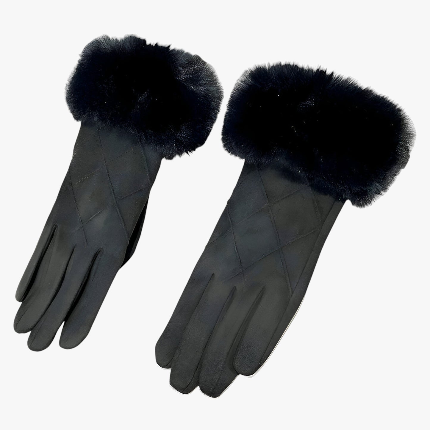 Elegante Damenhandschuhe – Winterdesign mit weichen Bündchen